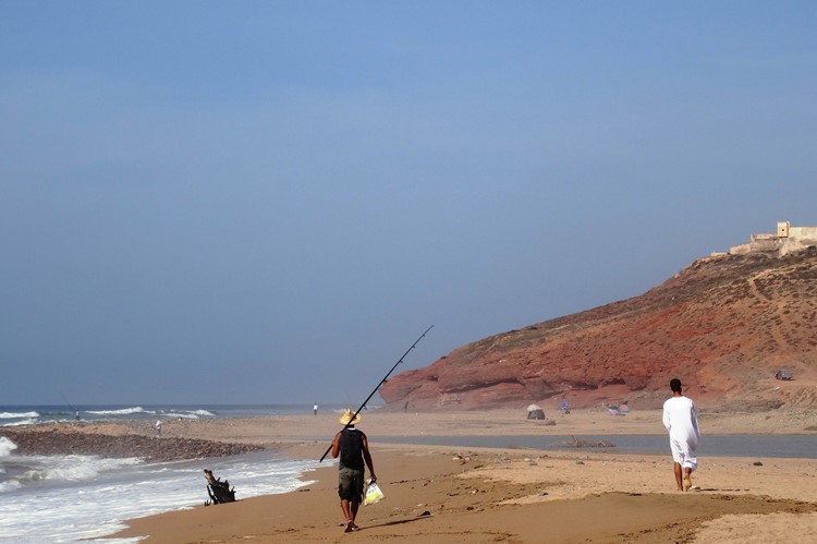 Het strand van Sidi Ifni - Marokko